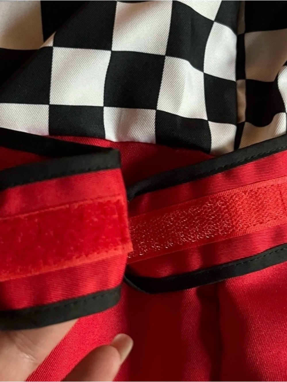 Kids Red Racing Jumpsuit - Picture 5 of 9